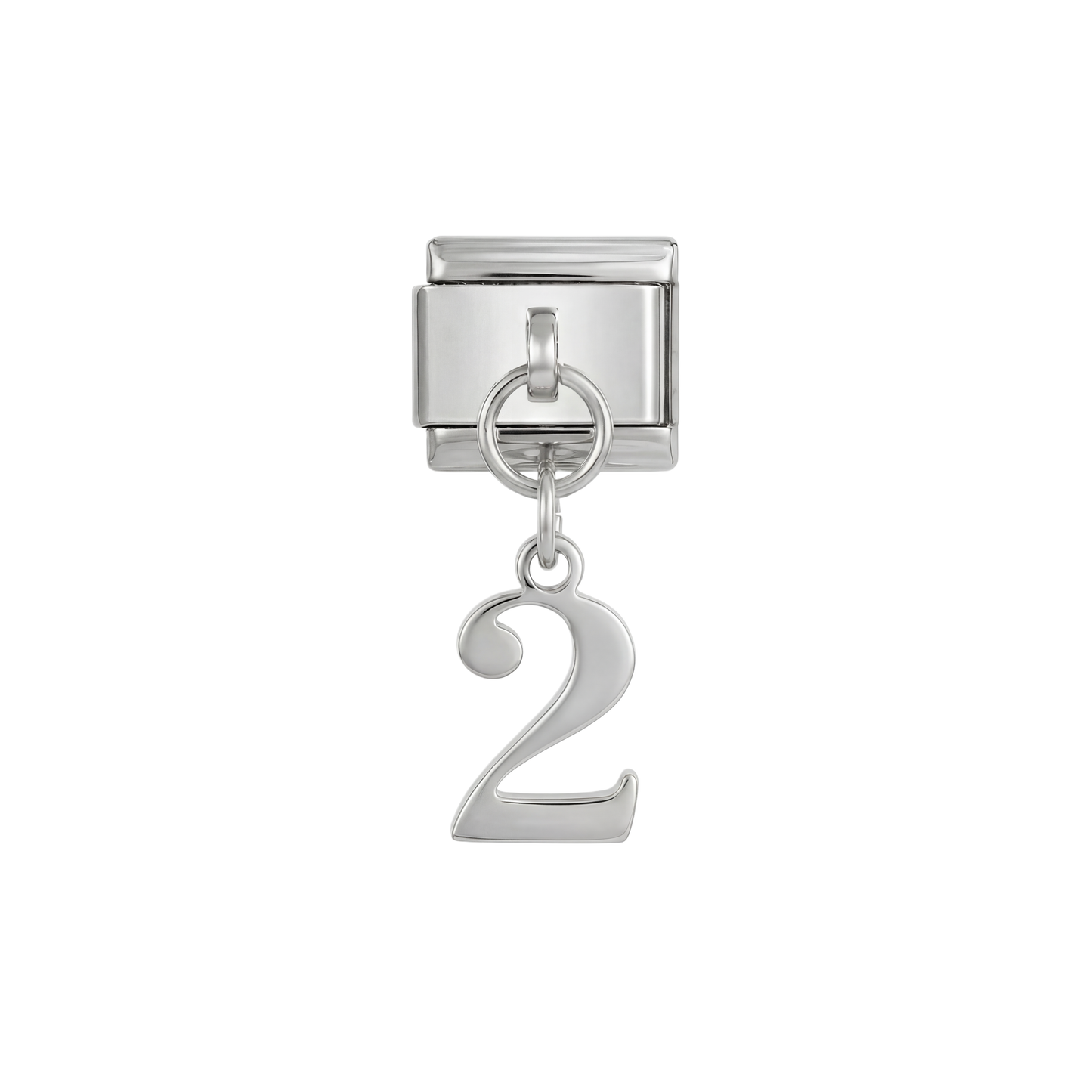 Number 2, Hanging, on Silver