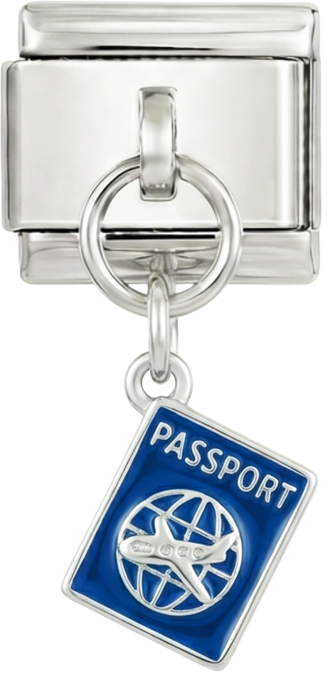 Kommer att läggas till - Blue Passport, på silver