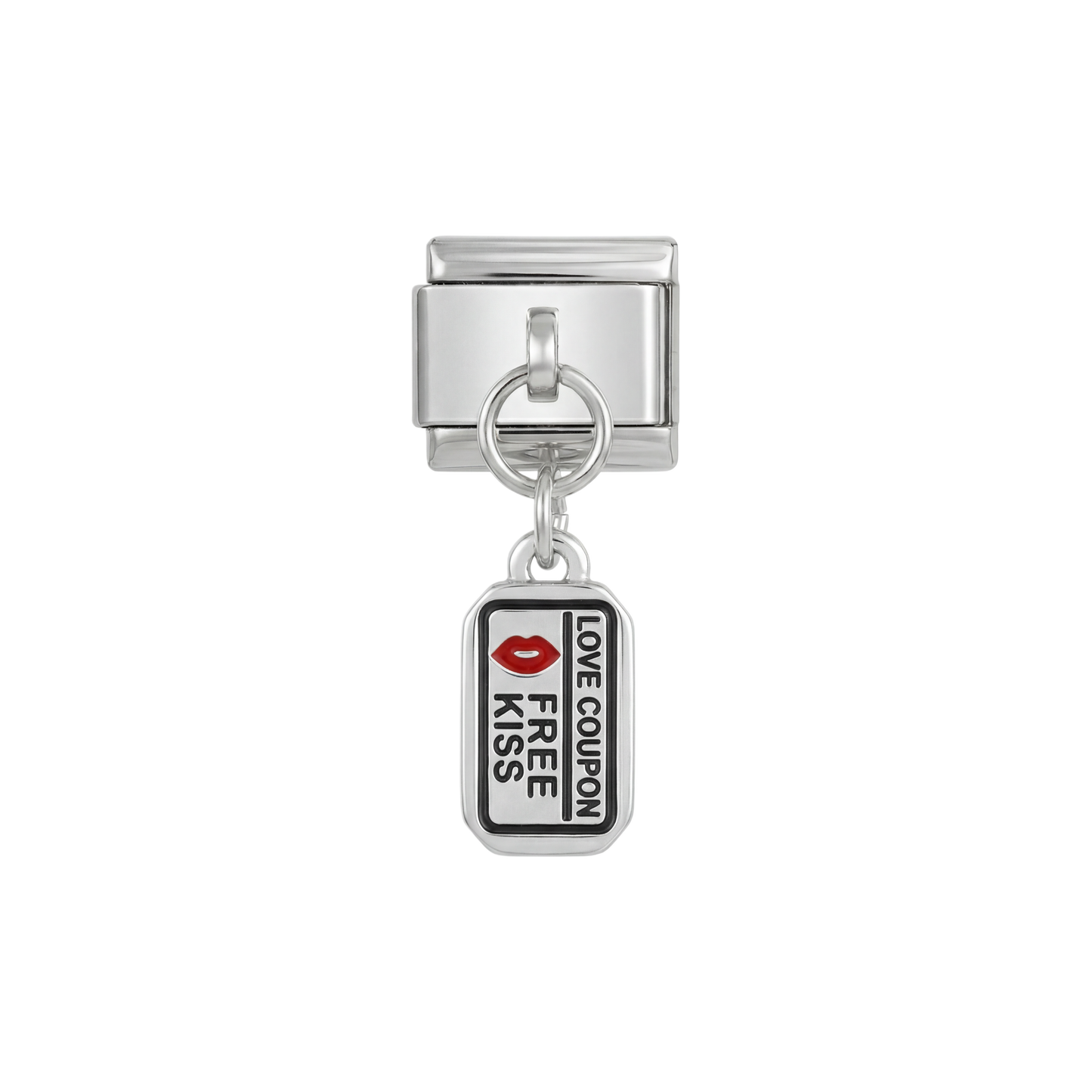 Love Coupon Hanging on Silver