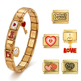 Love-set med 10 Charms