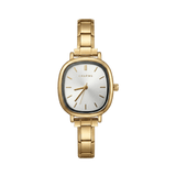 Capri Watch Gold – White Dial Edition