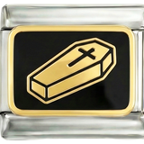 Guldkista på silver