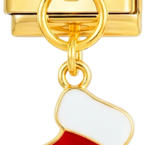 Red Christmas Glove with Gold Snowflake - Red-Christmas-Glove-with-Gold-Snowflake.png