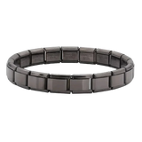 Charms-armband svart