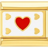 Hjärtkort guld