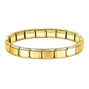 Charms-armband guld