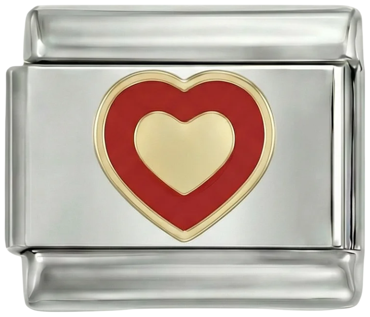 Red Heart Outline on Silver - red-heart-outline-on-silver.png