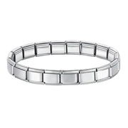 Charms-armband silver